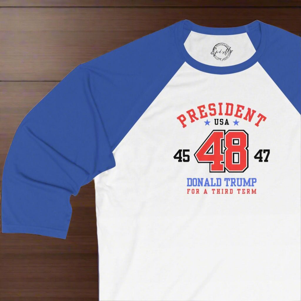 Patriotic Third Term Baseball Tee - Clothing, T-shirts, Long - Sleeve - EpiAl's Shop