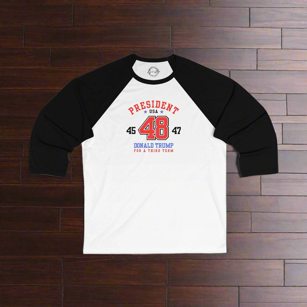 Patriotic Third Term Baseball Tee - Clothing, T-shirts, Long - Sleeve - EpiAl's Shop