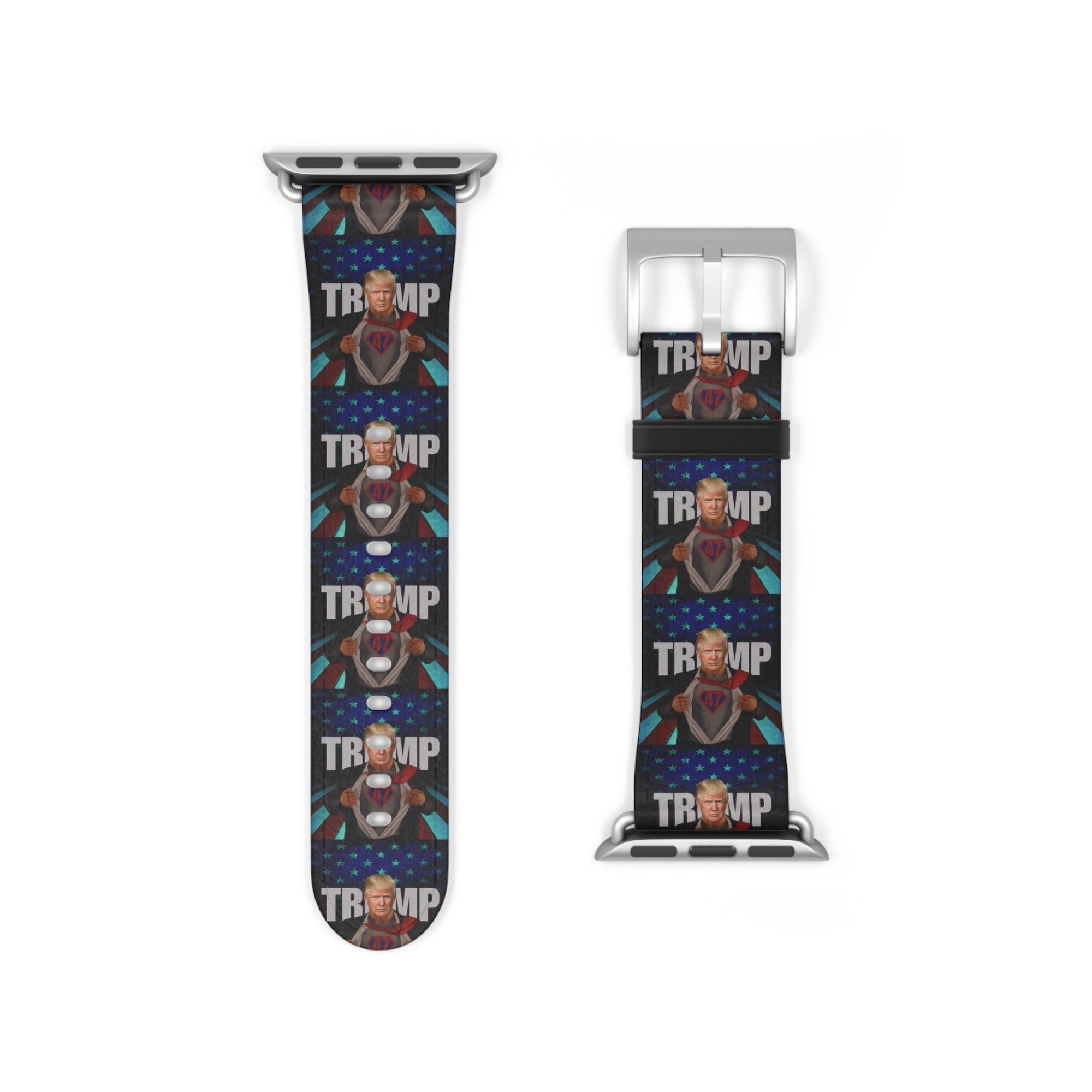 Patriotic Trump 47 Watch Band - Unique Design for Supporters - Jewelry, Watch Bands - EpiAl's Shop