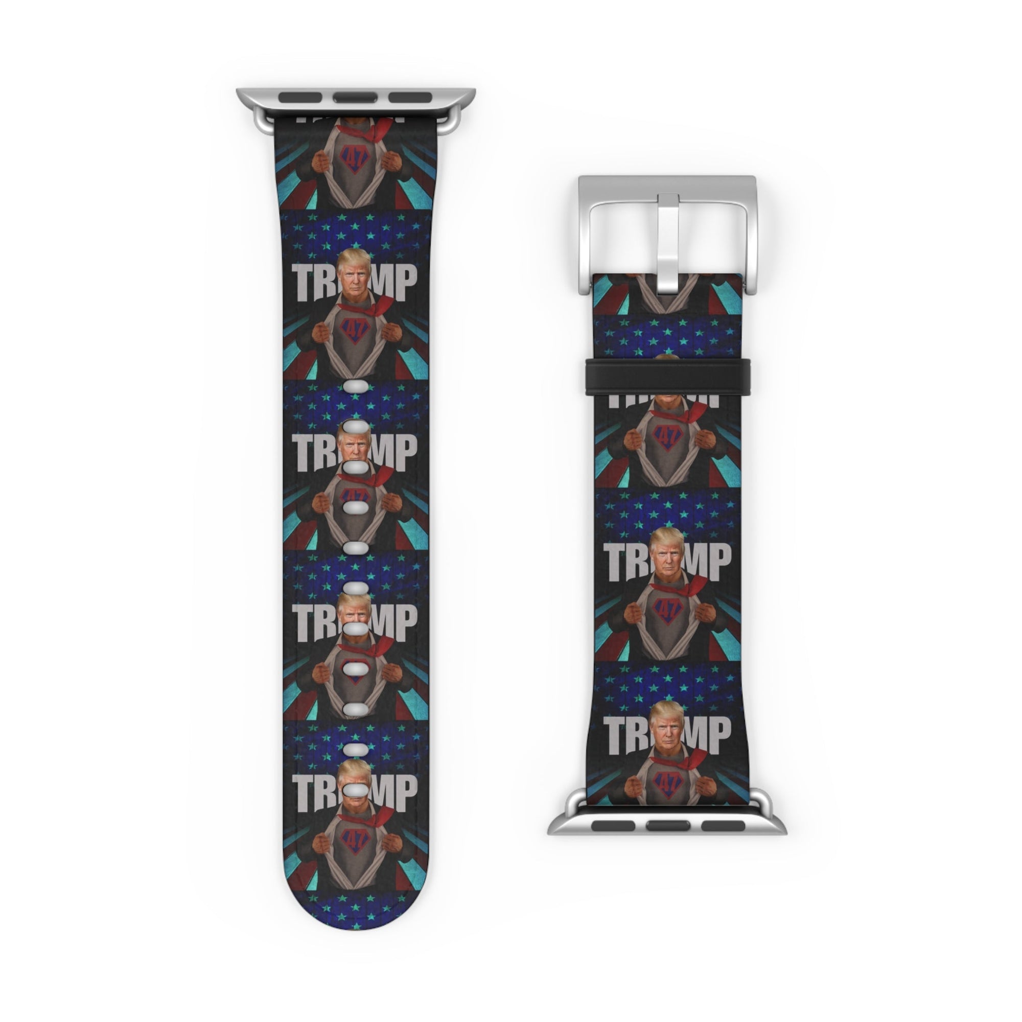 Patriotic Trump 47 Watch Band - Unique Design for Supporters - Jewelry, Watch Bands - EpiAl's Shop