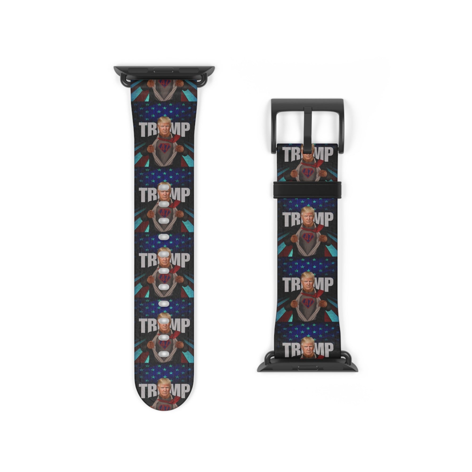 Patriotic Trump 47 Watch Band - Unique Design for Supporters - Jewelry, Watch Bands - EpiAl's Shop