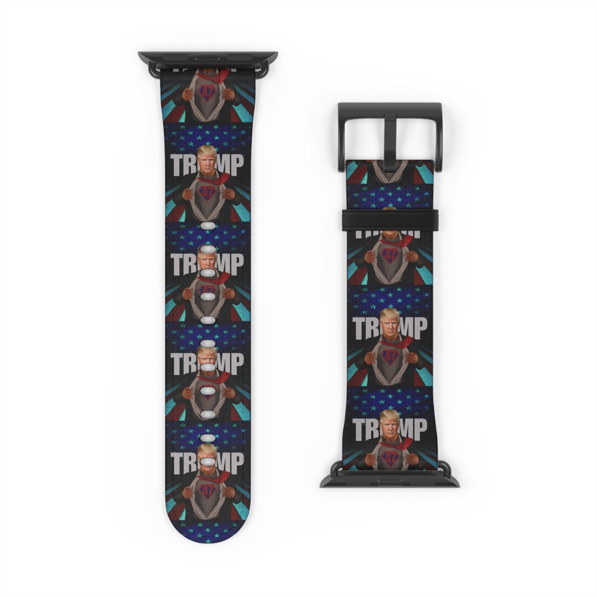 Patriotic Trump 47 Watch Band - Unique Design for Supporters - Jewelry, Watch Bands - EpiAl's Shop