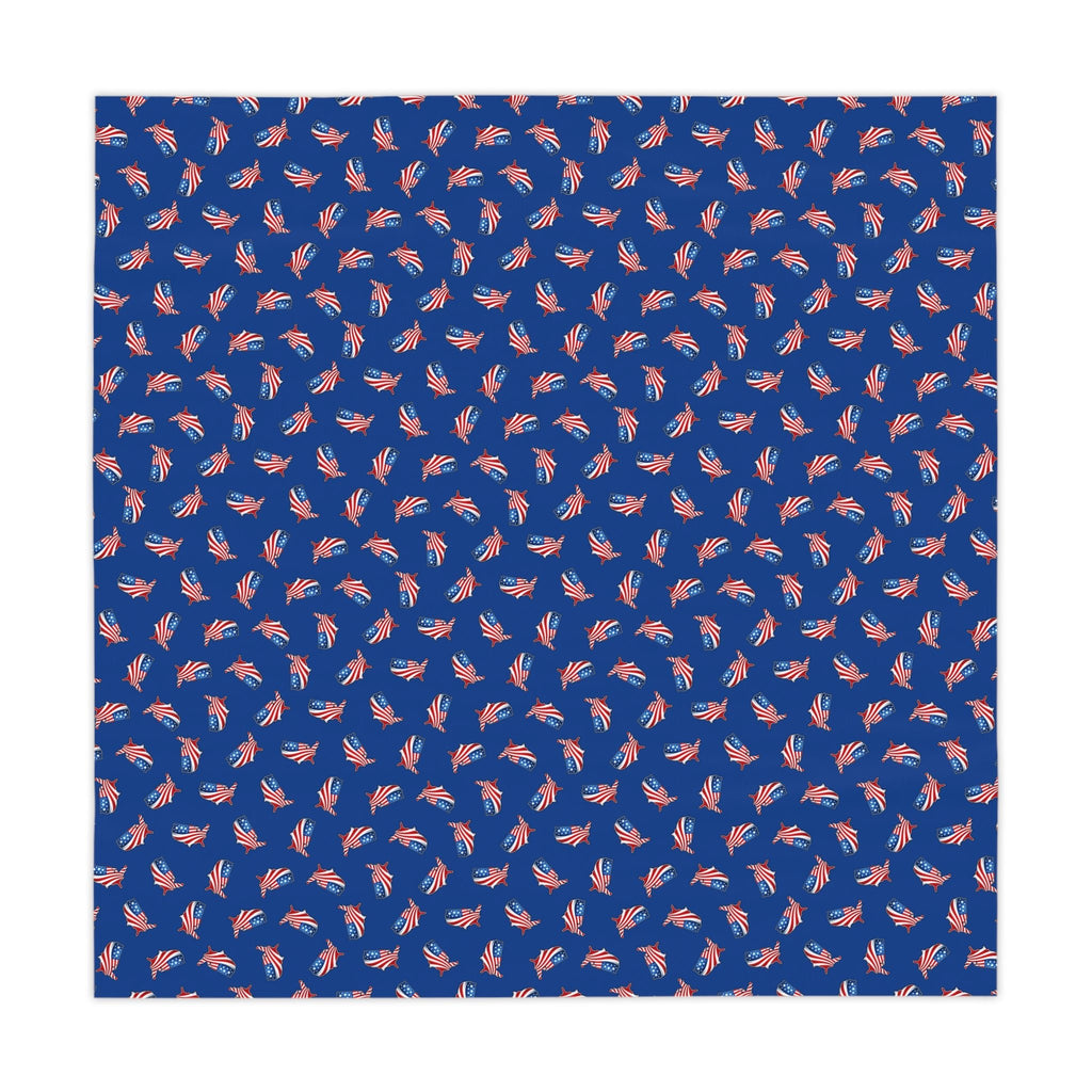 Patriotic USA Map Tablecloth – Red, White & Blue All-Over Print - Decor, Home, Tablecloths & Runners - EpiAl's Shop