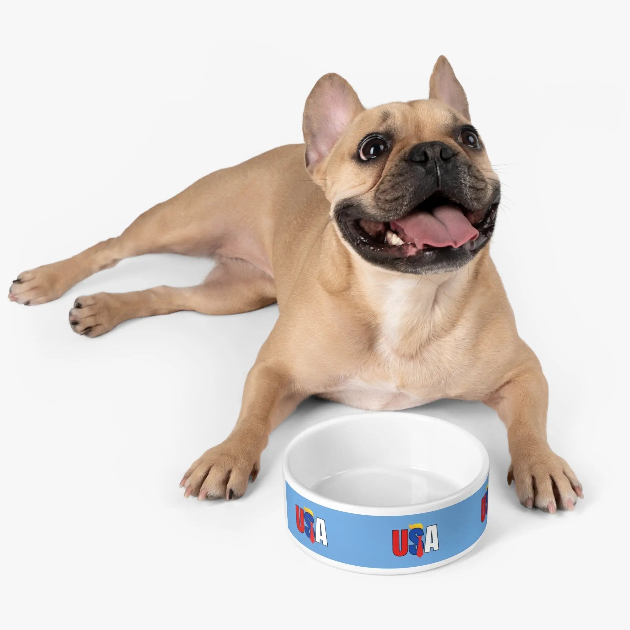 Patriotic USA Pet Bowl - Perfect for Dog & Cat Lovers! - Pet Supplies - EpiAl's Shop