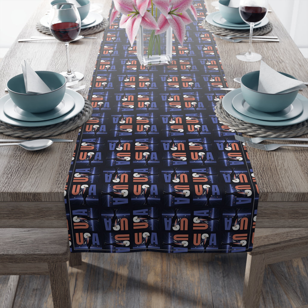 Patriotic USA Table Runner for Modern Decor - Decor, Dining, Table Decor - EpiAl's Shop