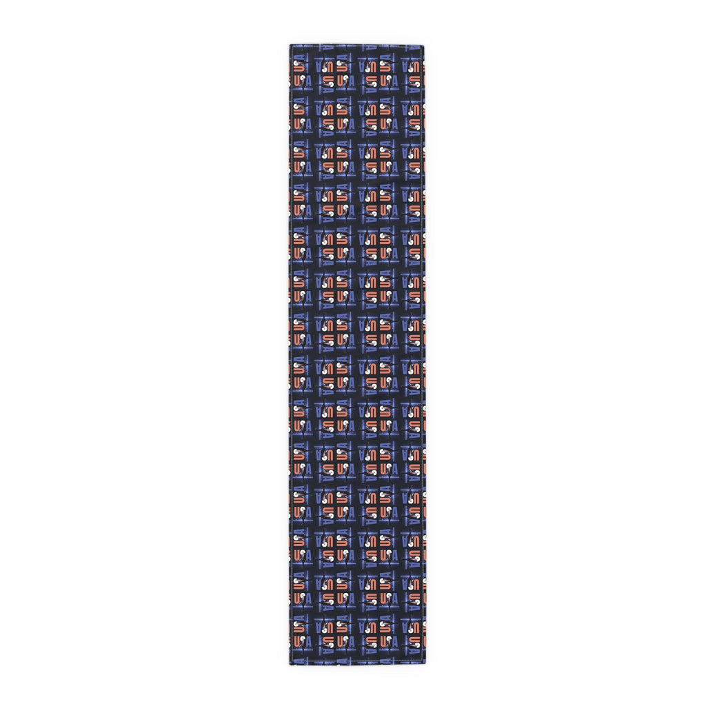 Patriotic USA Table Runner for Modern Decor - Decor, Dining, Table Decor - EpiAl's Shop