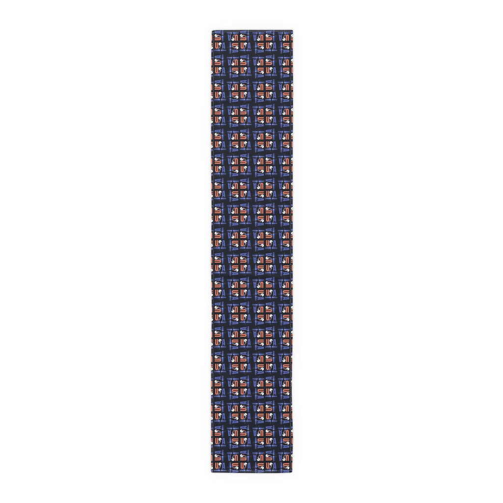 Patriotic USA Table Runner for Modern Decor - Decor, Dining, Table Decor - EpiAl's Shop