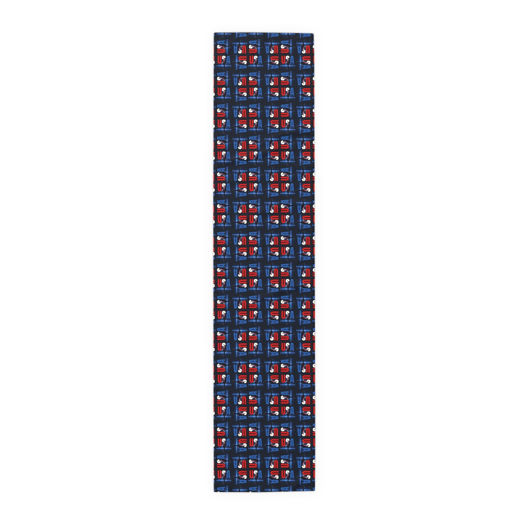 Patriotic USA Table Runner for Modern Decor - Decor, Dining, Table Decor - EpiAl's Shop