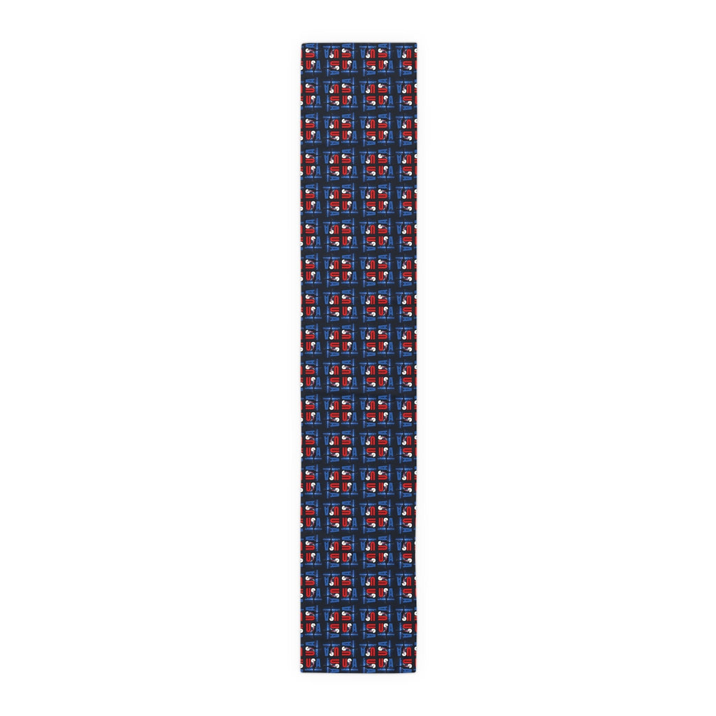 Patriotic USA Table Runner for Modern Decor - Decor, Dining, Table Decor - EpiAl's Shop
