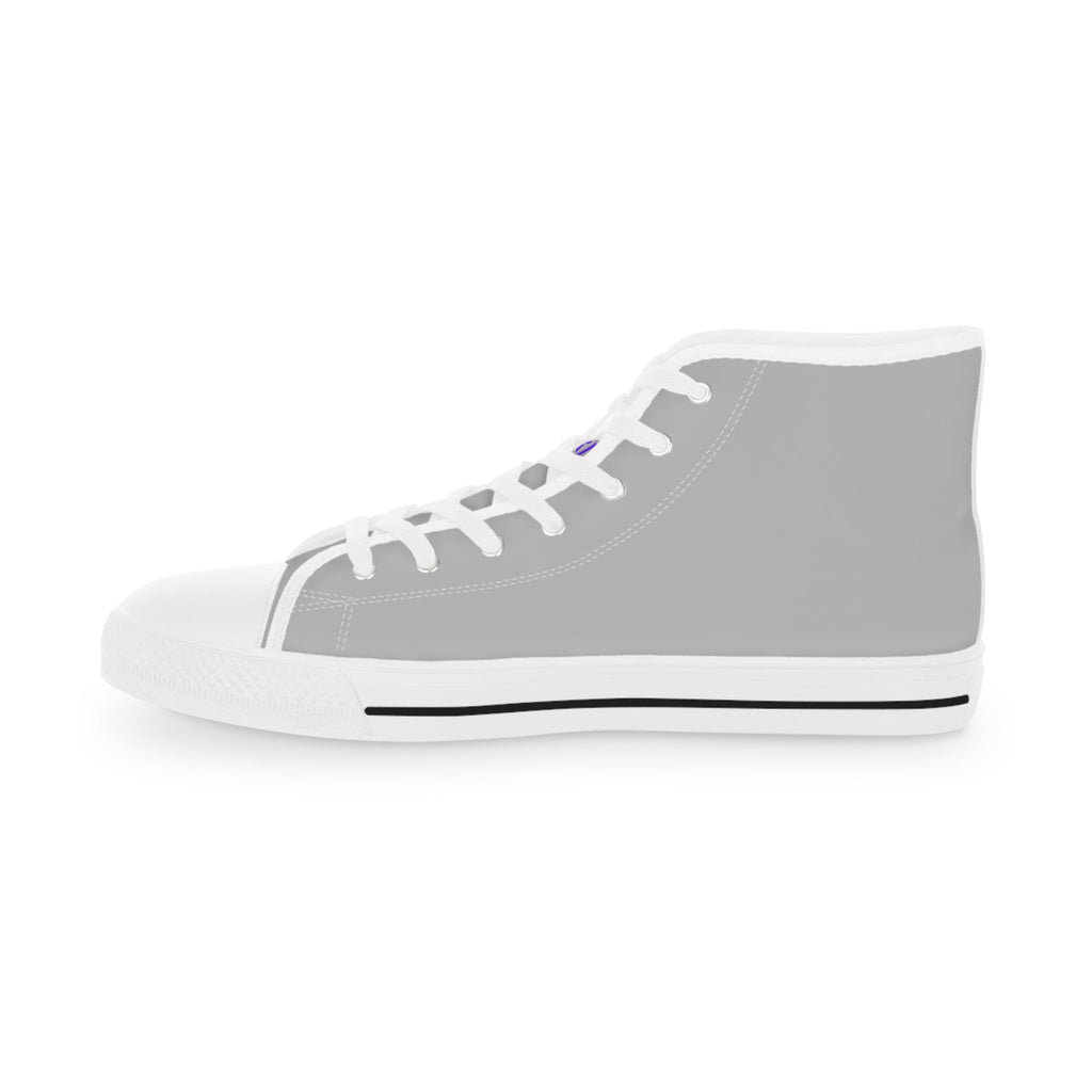 Pause & Play Men's High-Top Sneakers | Epilepsy Awareness Edition - Shoes, Sneakers - EpiAl's Shop