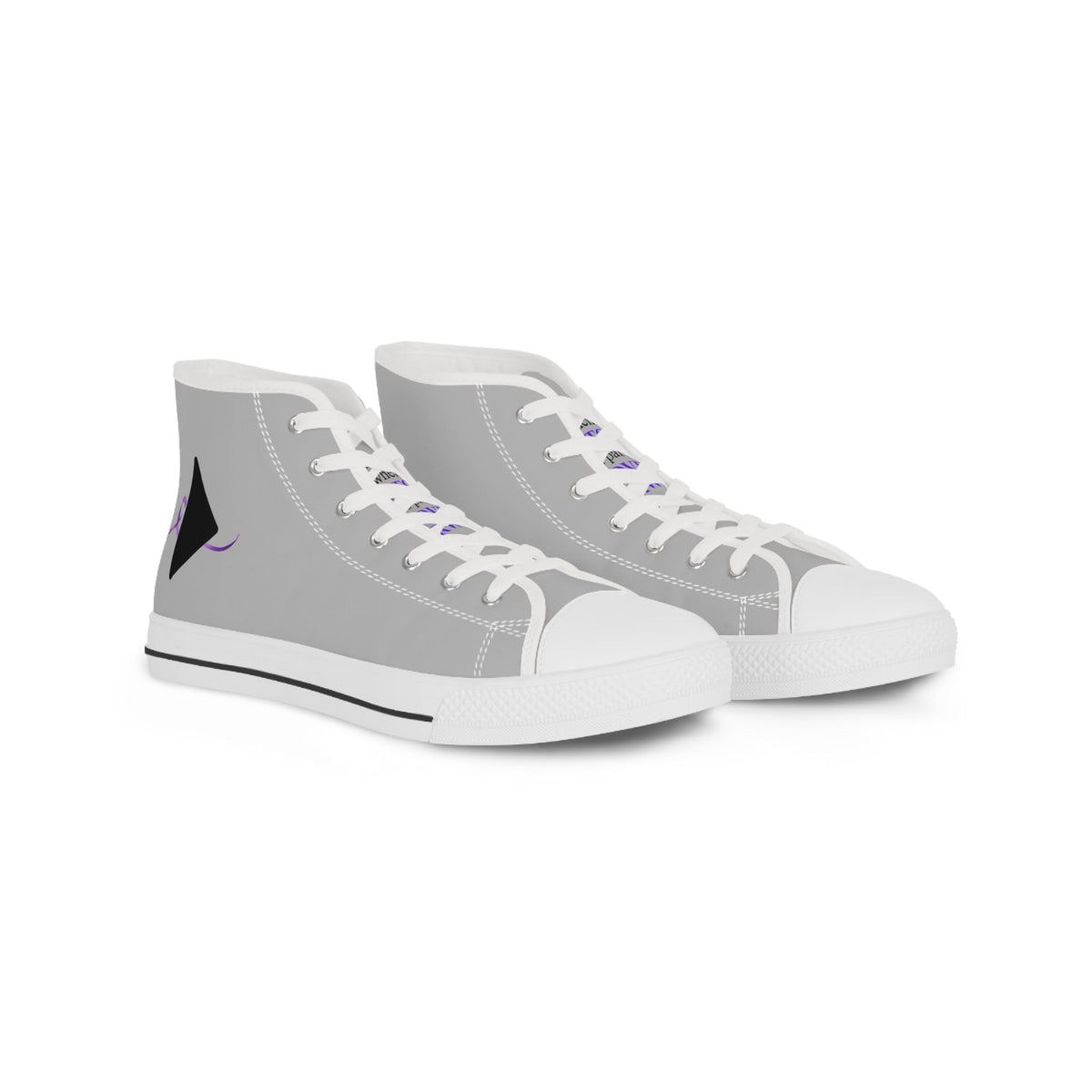 Pause & Play Men's High-Top Sneakers | Epilepsy Awareness Edition - Shoes, Sneakers - EpiAl's Shop
