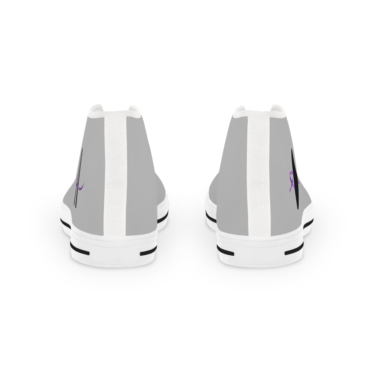 Pause & Play Men's High-Top Sneakers | Epilepsy Awareness Edition - Shoes, Sneakers - EpiAl's Shop