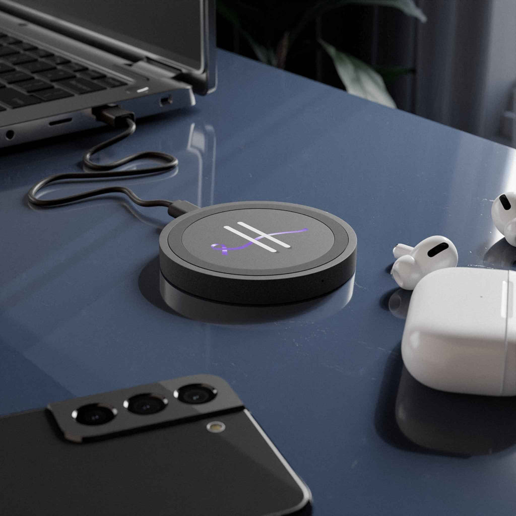 Pause & Power Wireless Charger | Epilepsy Awareness Charger - Chargers, Wireless, Phone - EpiAl's Shop