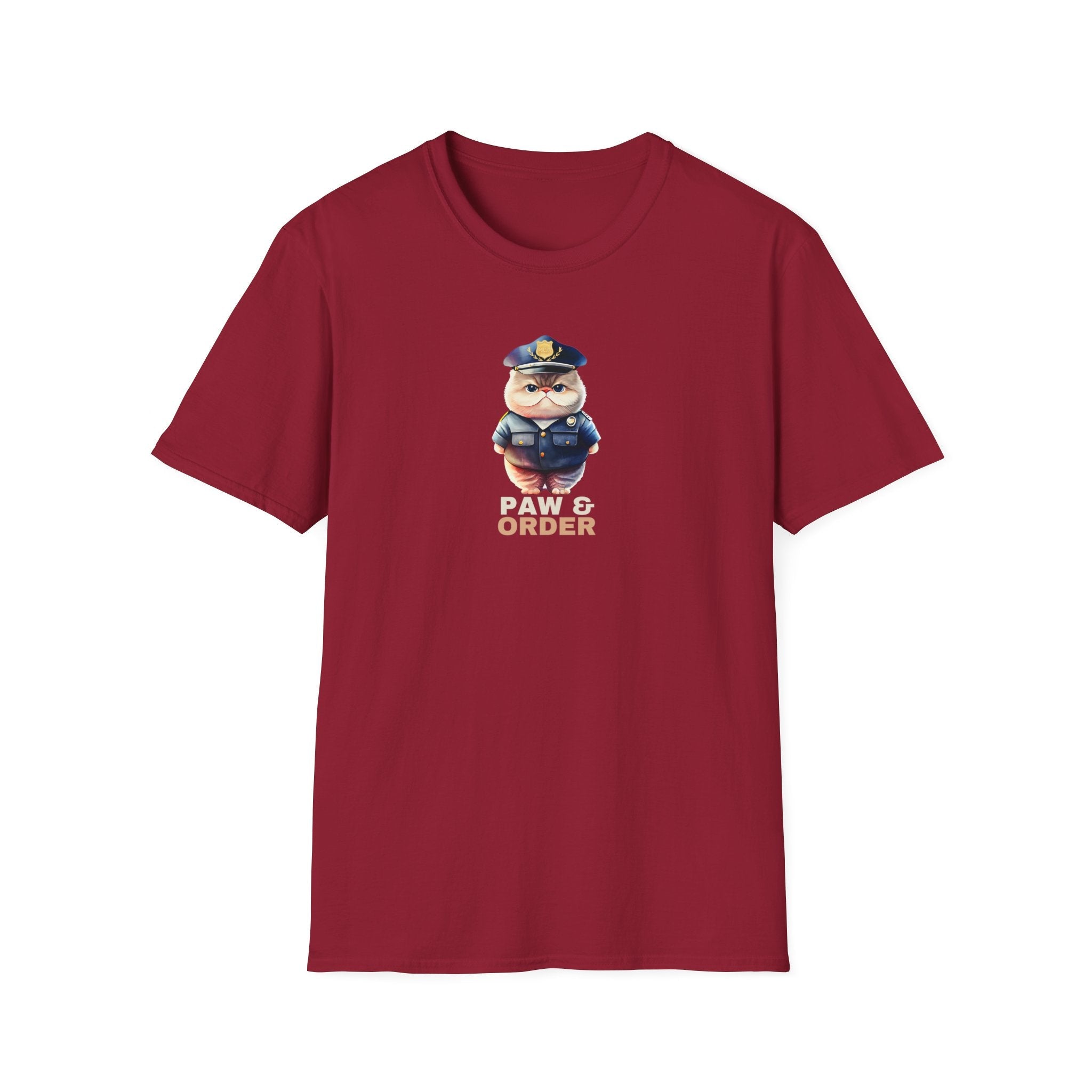 Paw & Order Unisex Softstyle T-Shirt - EpiAl's Shop
