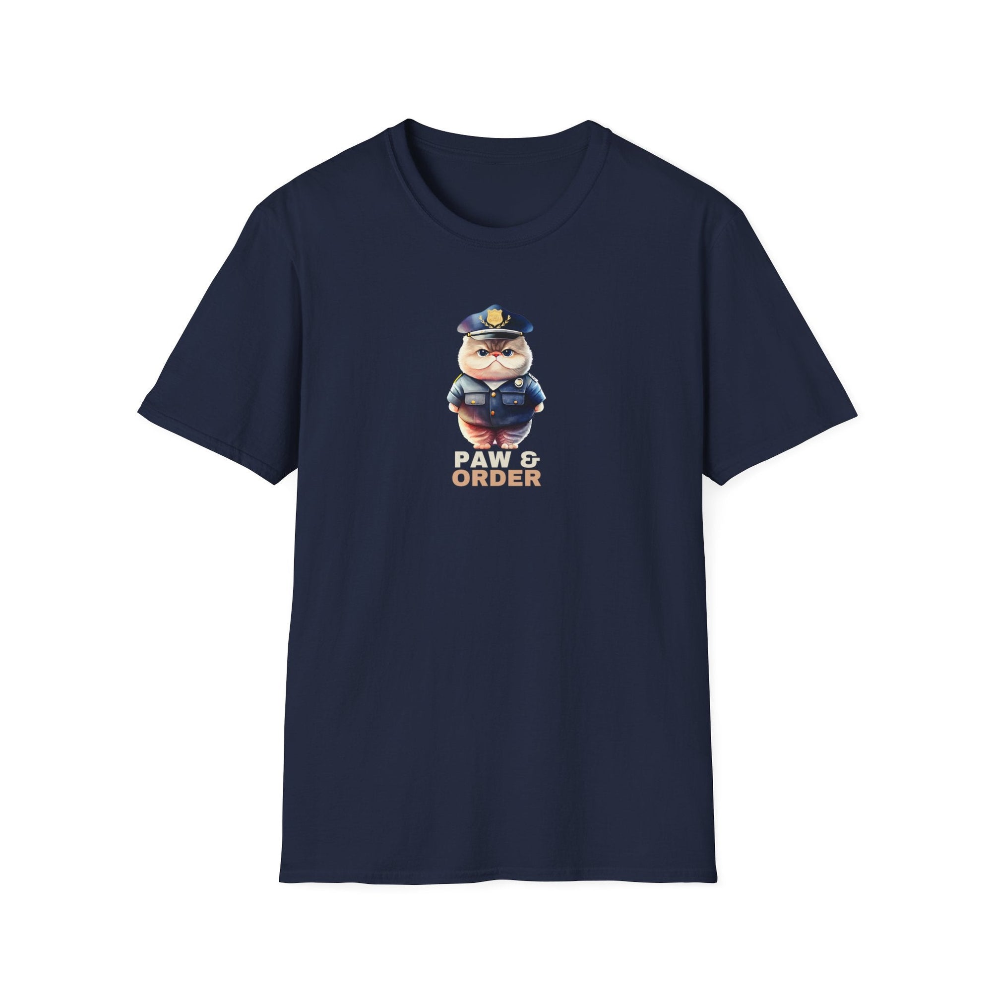 Paw & Order Unisex Softstyle T - Shirt - T - Shirt - Epileptic Al’s Shop