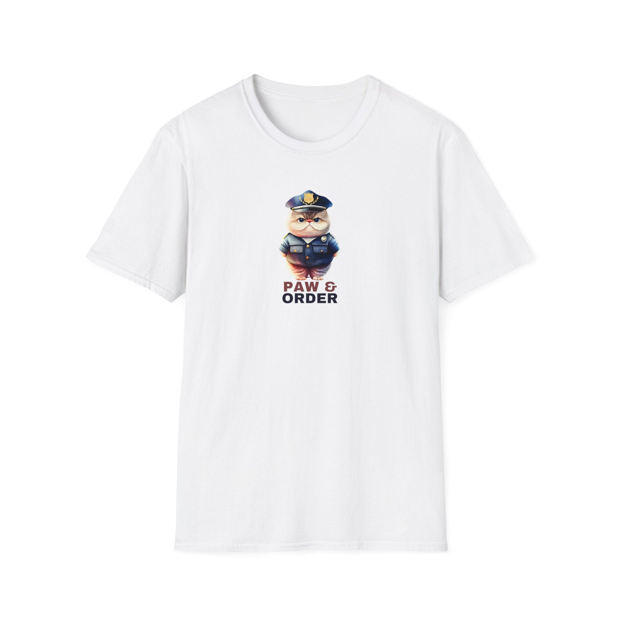 Paw & Order Unisex Softstyle T - Shirt - T - Shirt - Epileptic Al’s Shop