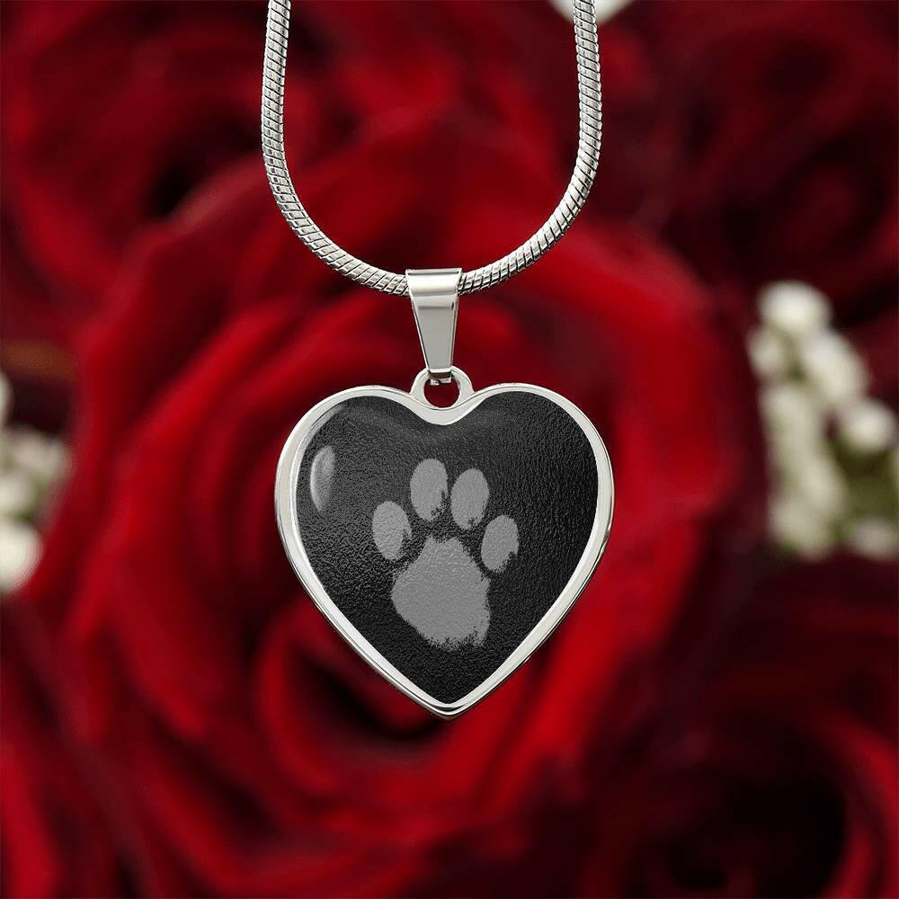 Paw Smudge Necklace - Jewelry - Epileptic Al’s Shop