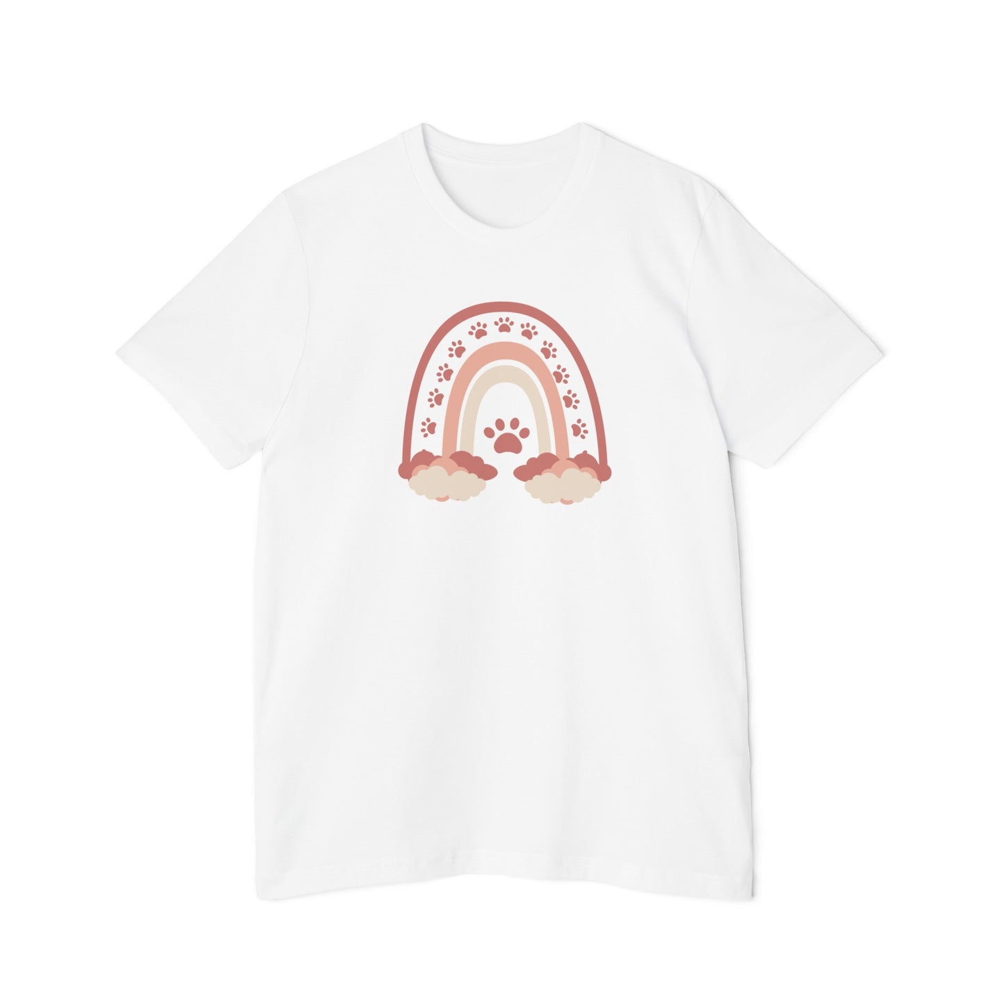 Paws on a Rainbow USA - Made Unisex Short - Sleeve Jersey T - Shirt - T - Shirt - Epileptic Al’s Shop