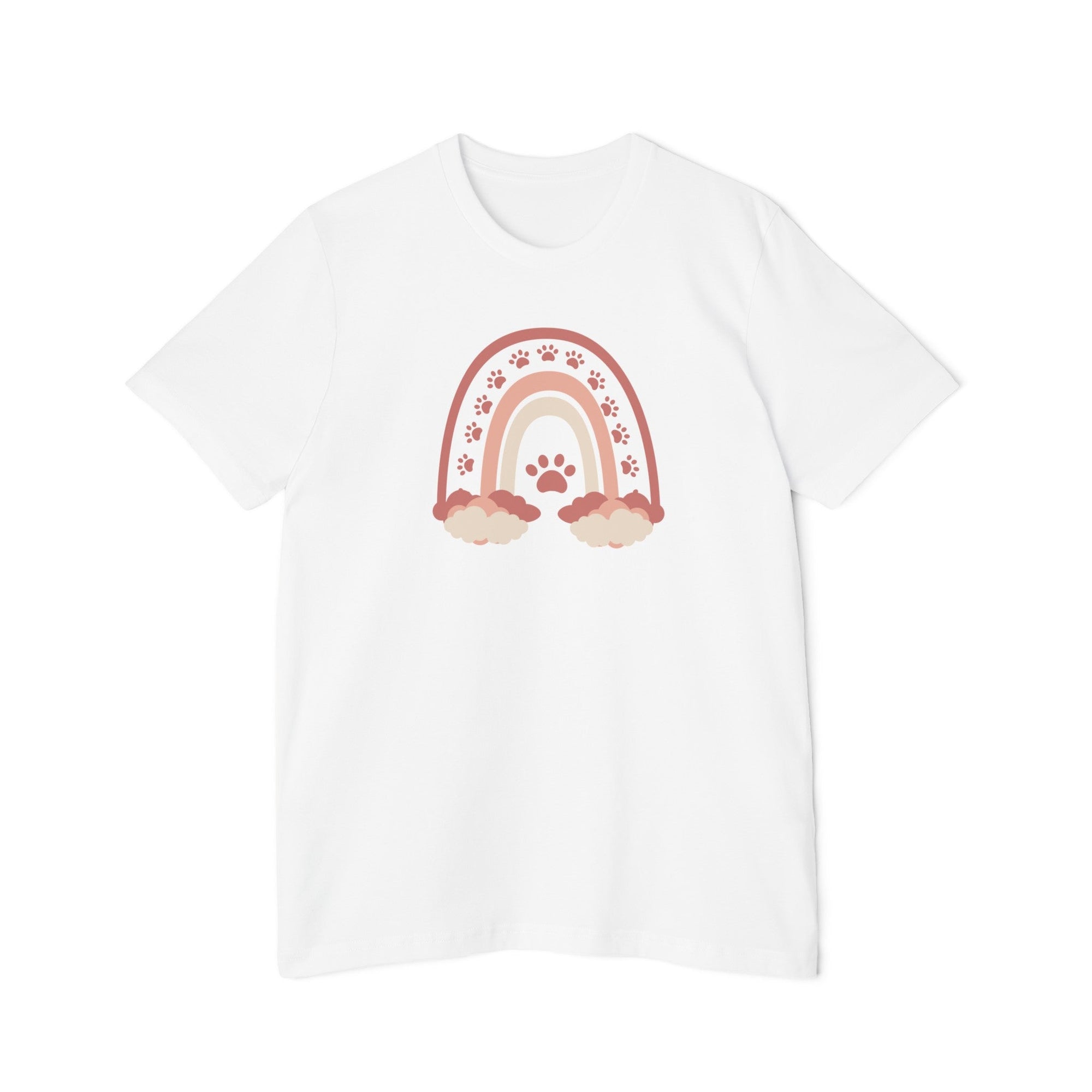Paws on a Rainbow USA - Made Unisex Short - Sleeve Jersey T - Shirt - T - Shirt - Epileptic Al’s Shop