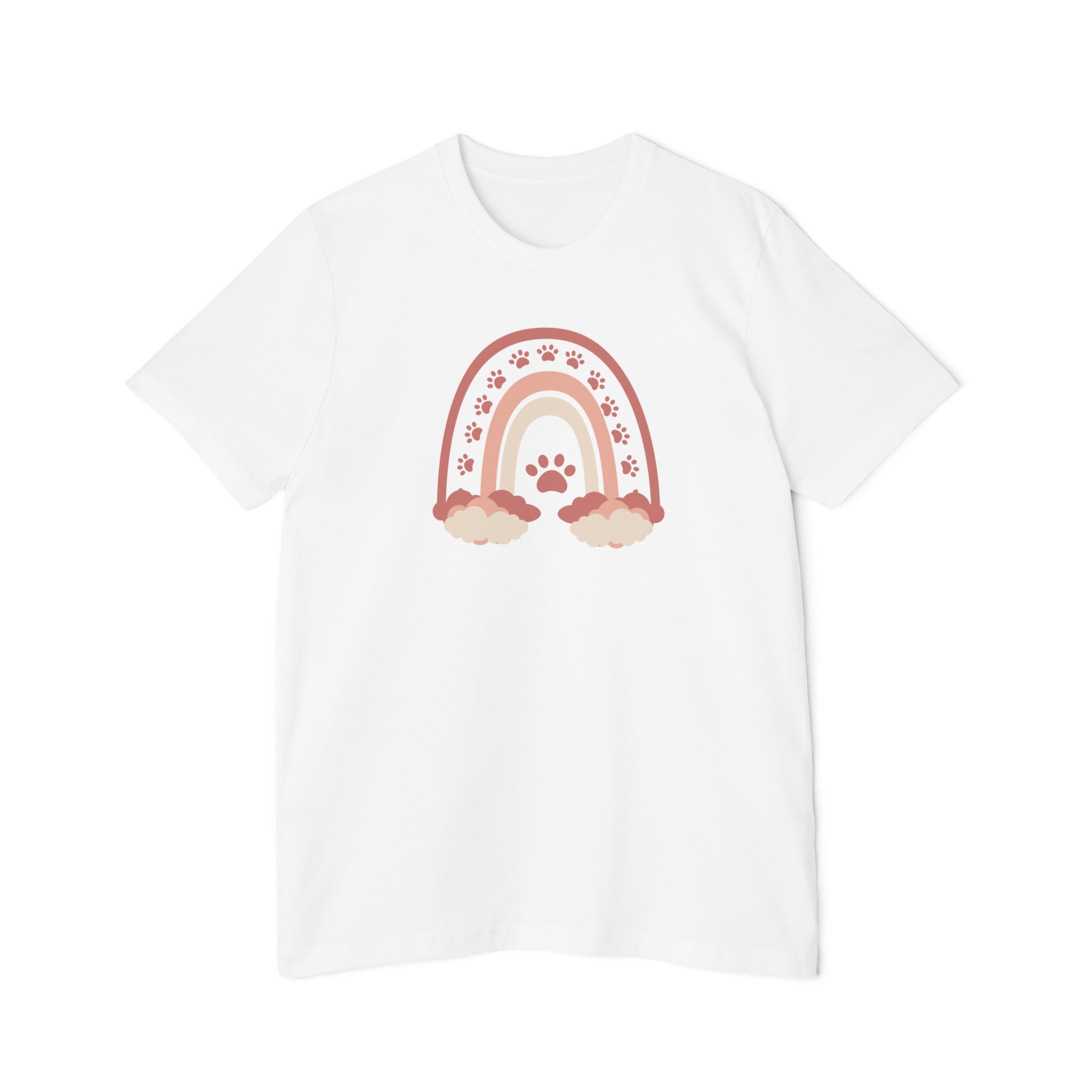 Paws on a Rainbow USA - Made Unisex Short - Sleeve Jersey T - Shirt - T - Shirt - Epileptic Al’s Shop