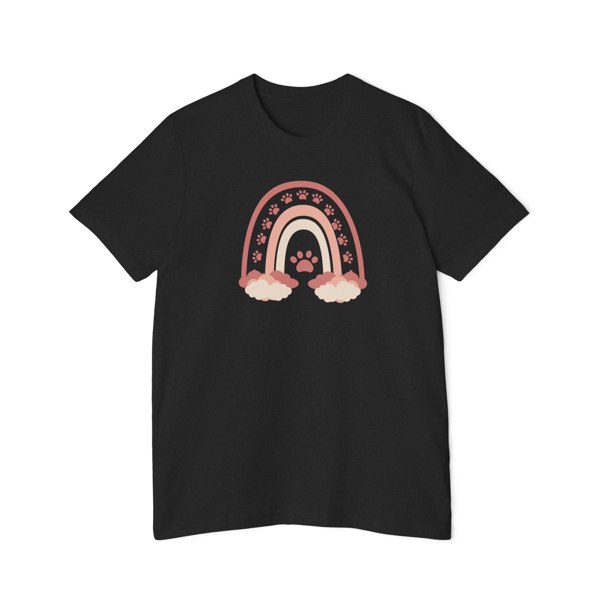 Paws on a Rainbow USA - Made Unisex Short - Sleeve Jersey T - Shirt - T - Shirt - Epileptic Al’s Shop