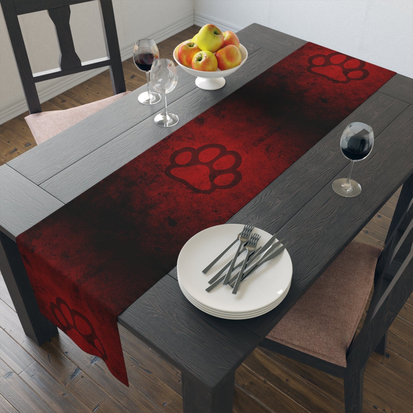 Paws on the Table Runner (Cotton, Poly) - Home Decor - Epileptic Al’s Shop