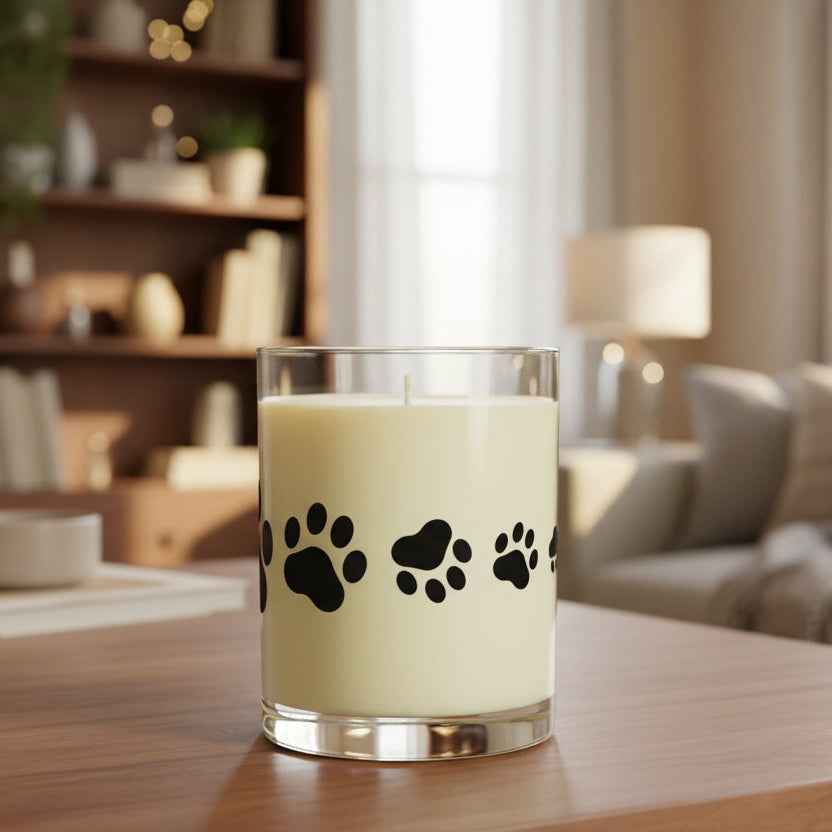 Paws & Reflect Soy Candle – Calm, Cozy, Slightly Judgmental - Decor, Candles, Scented - EpiAl's Shop