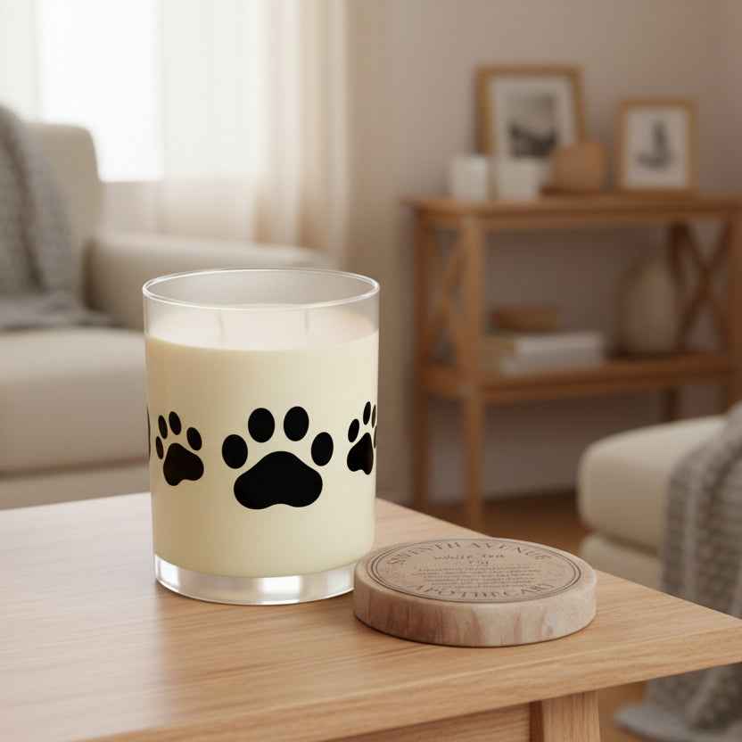 Paws & Reflect Soy Candle – Calm, Cozy, Slightly Judgmental - Decor, Candles, Scented - EpiAl's Shop