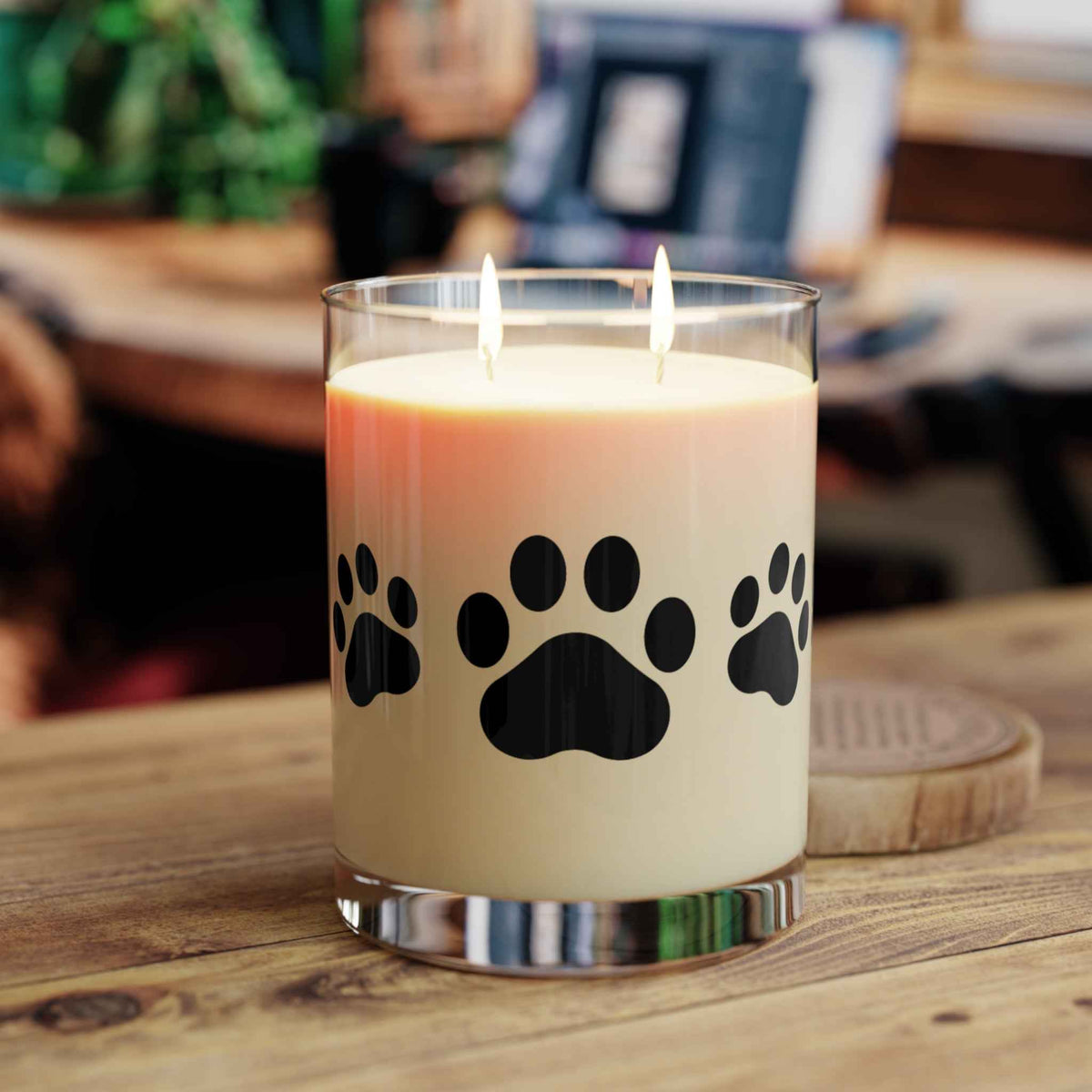 Paws & Reflect Soy Candle – Calm, Cozy, Slightly Judgmental - Decor, Candles, Scented - EpiAl's Shop