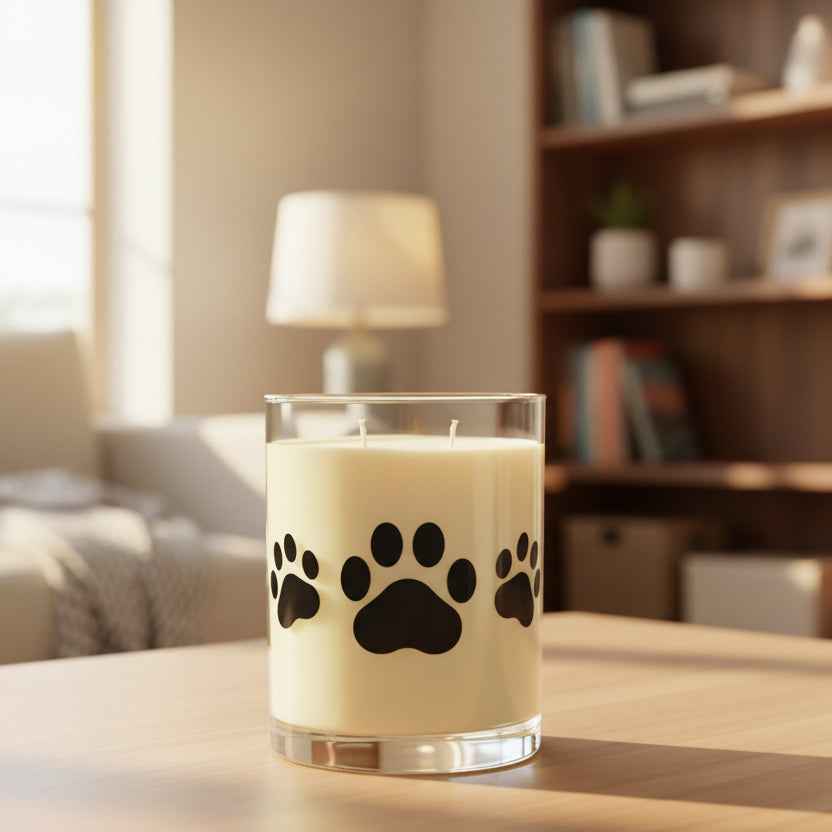 Paws & Reflect Soy Candle – Calm, Cozy, Slightly Judgmental - Decor, Candles, Scented - EpiAl's Shop