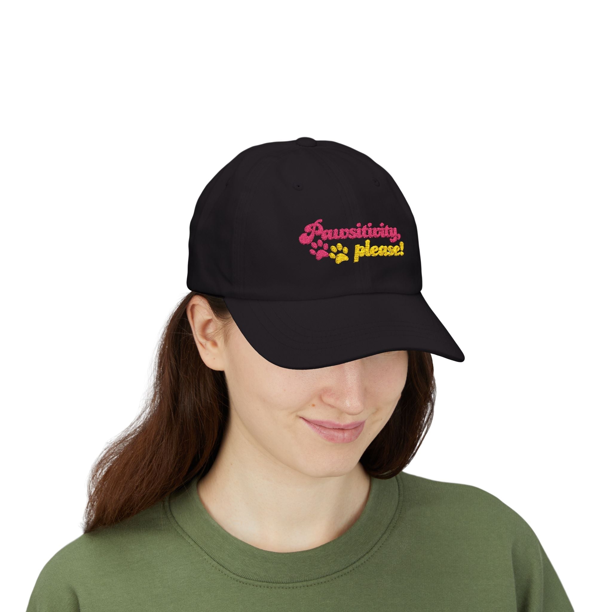 Pawsitivity Dad Cap | Casual Fashion - Hats, Baseball & Trucker - EpiAl's Shop