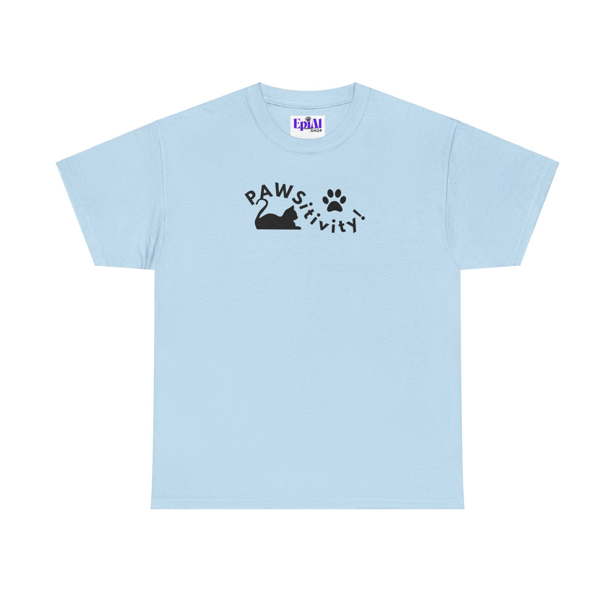 Pawsitivity Unisex Heavy Cotton Tee - EpiAl's Shop