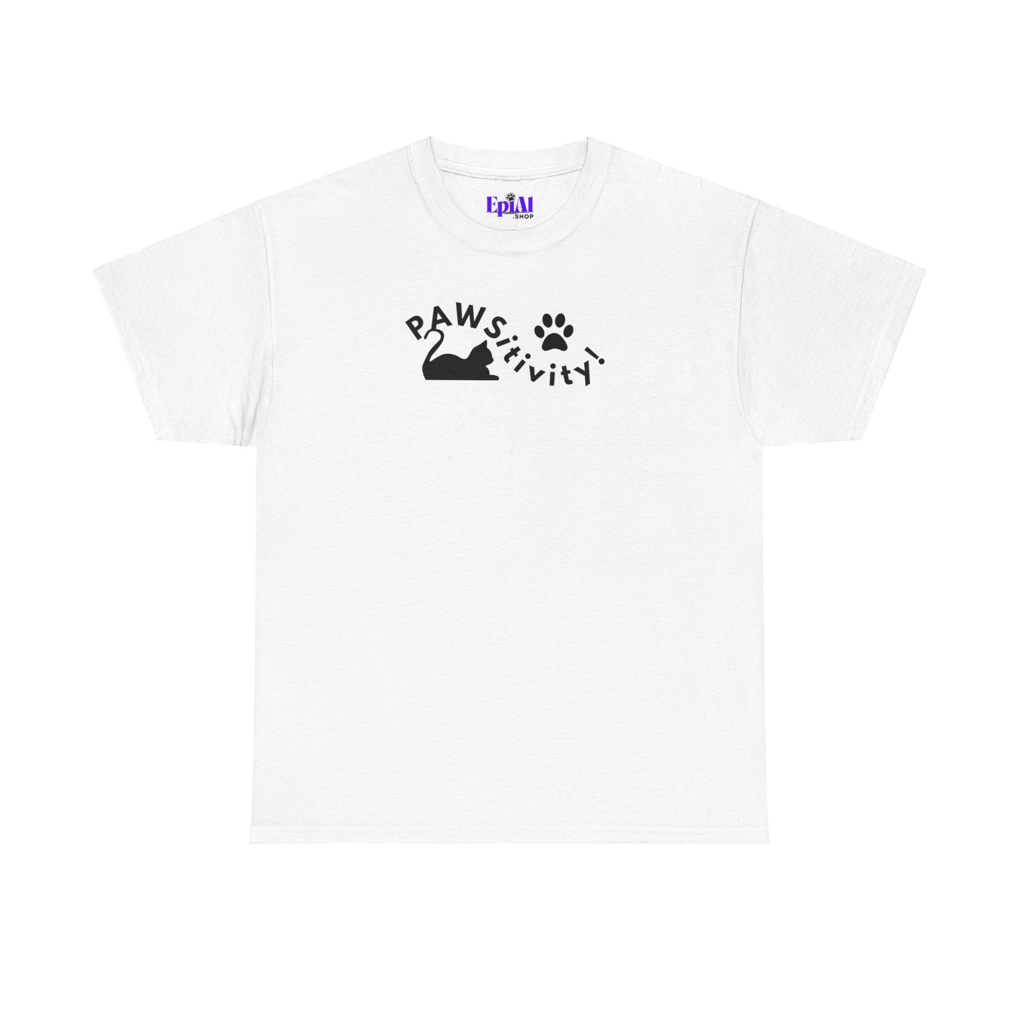 Pawsitivity Unisex Heavy Cotton Tee - EpiAl's Shop
