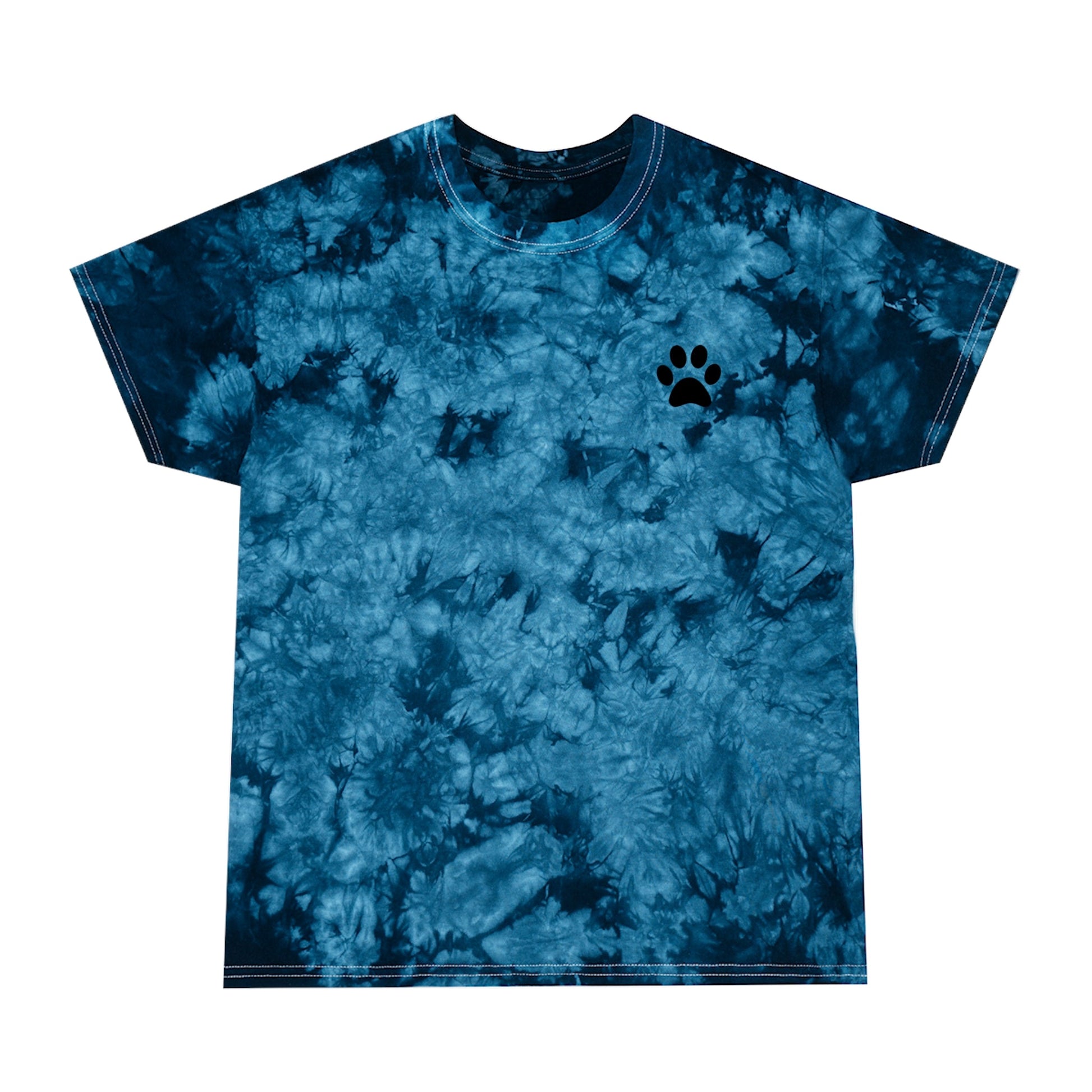 Pawsome Tie - Dye Tee, Crystal - T - Shirt - Epileptic Al’s Shop