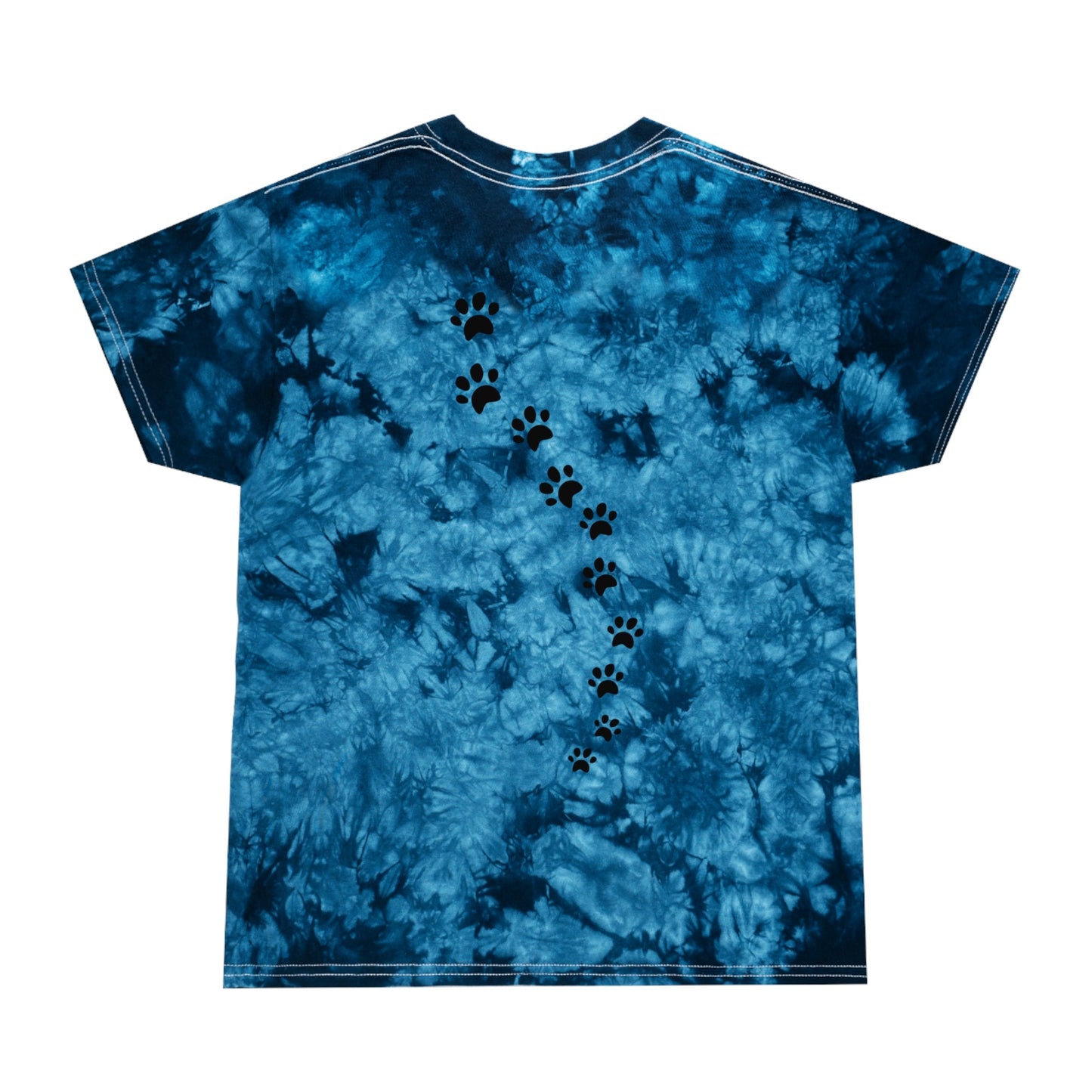 Pawsome Tie - Dye Tee, Crystal - T - Shirt - Epileptic Al’s Shop