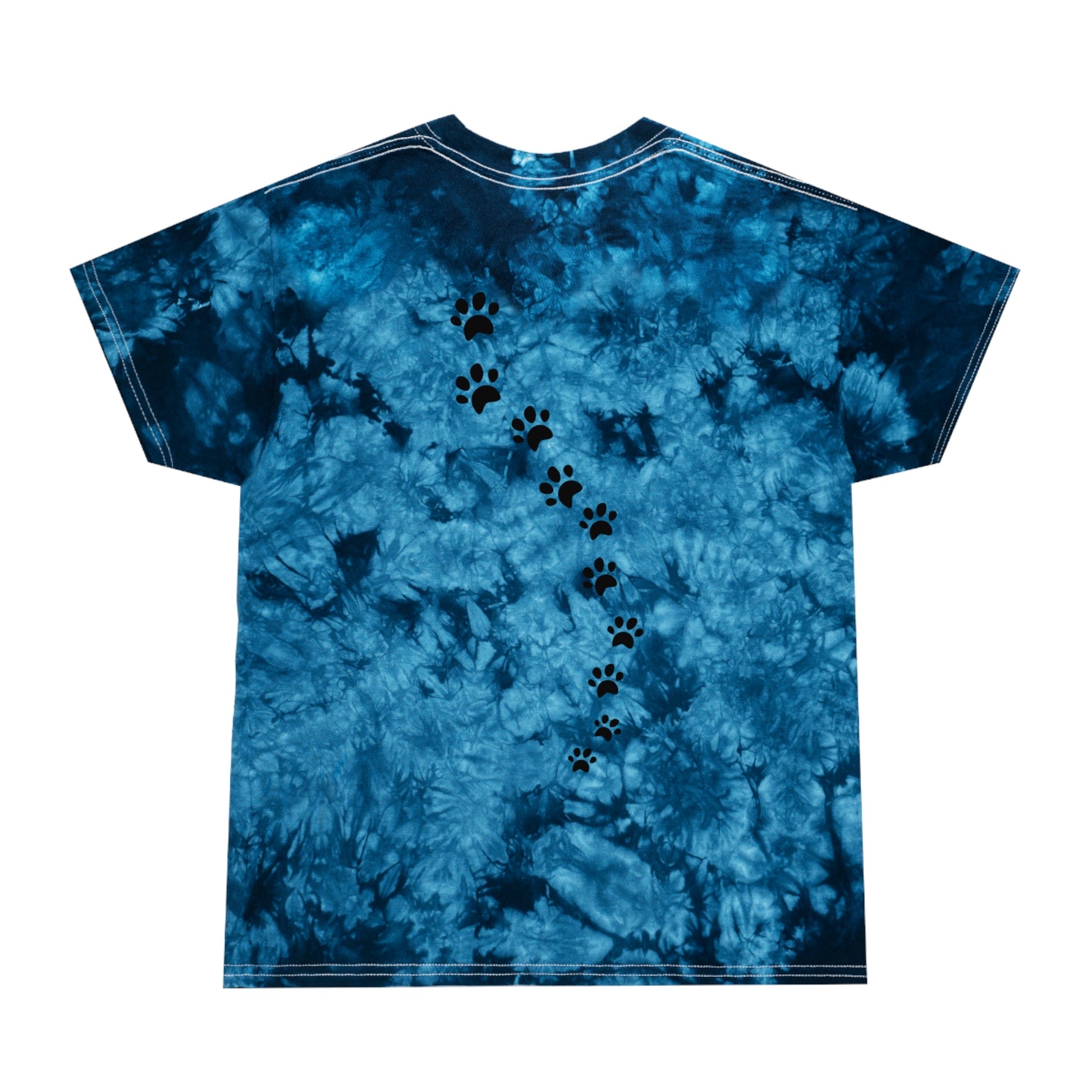Pawsome Tie - Dye Tee, Crystal - T - Shirt - Epileptic Al’s Shop