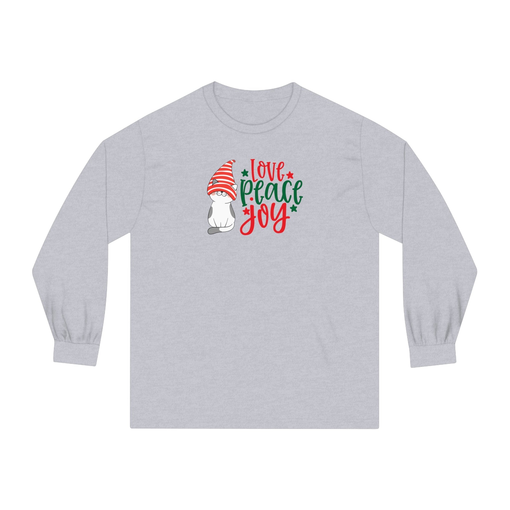 Peace Love Joy Unisex Classic Long Sleeve T - Shirt - Long - sleeve - Epileptic Al’s Shop