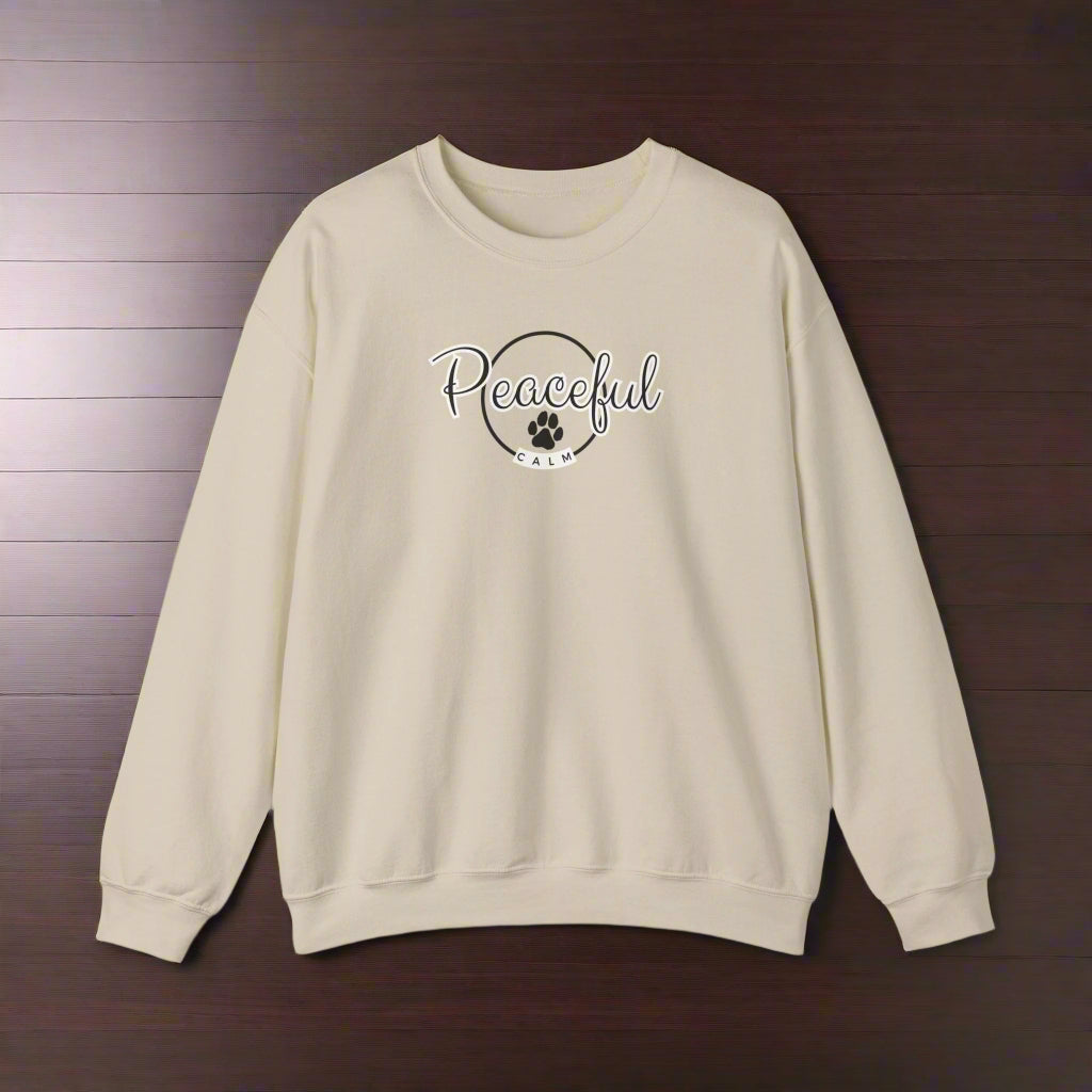 Peaceful Unisex Heavy Blend™ Crewneck Sweatshirt - Sweatshirt - EpiAl's Shop