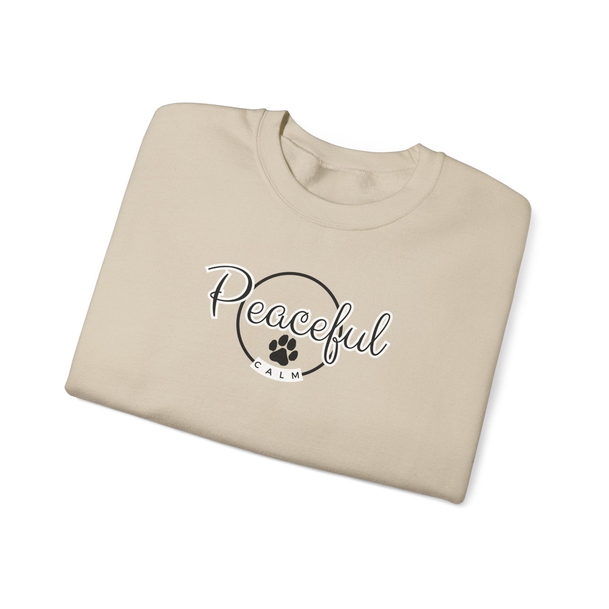Peaceful Unisex Heavy Blend™ Crewneck Sweatshirt - Sweatshirt - EpiAl's Shop