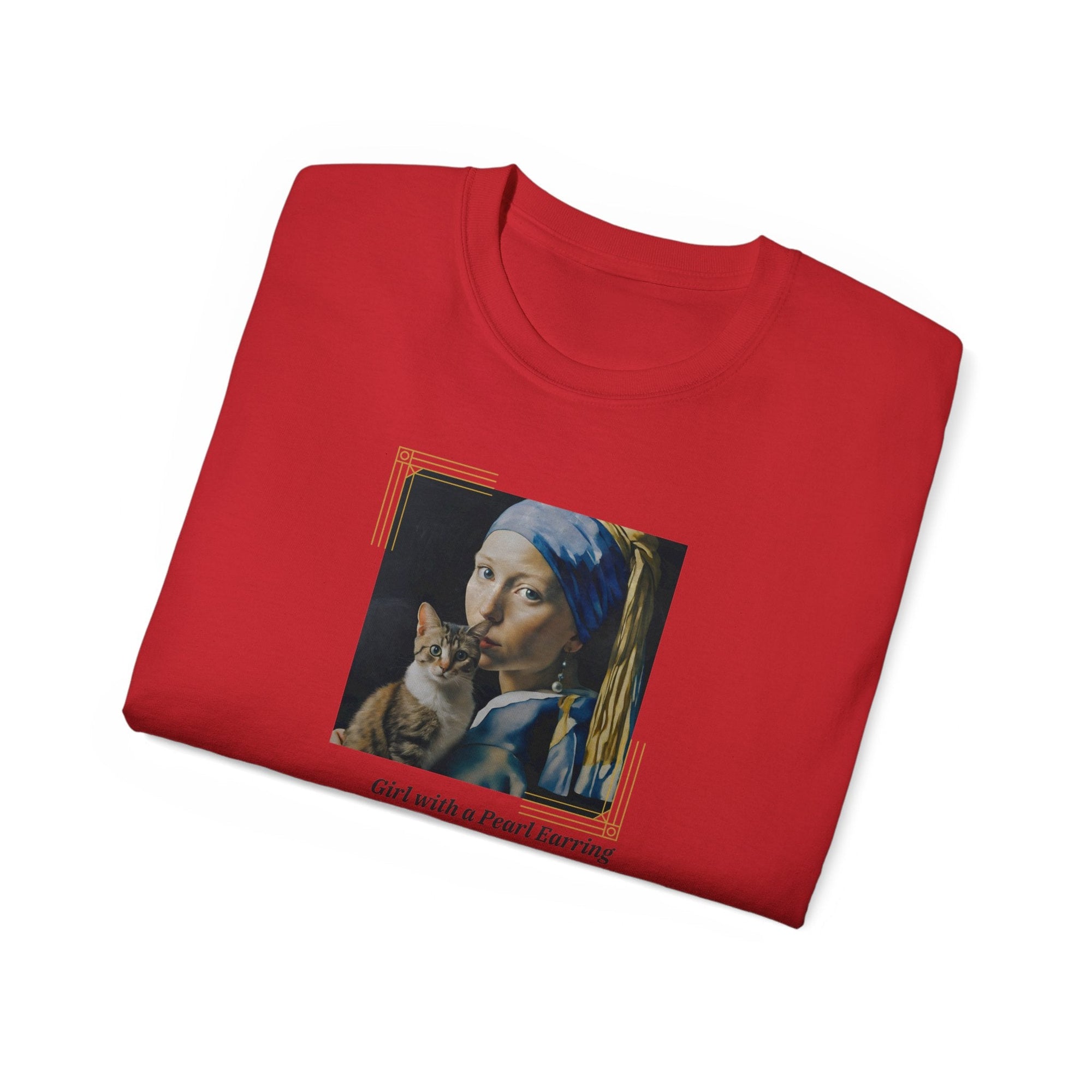 Pearl Cat Unisex Ultra Cotton Tee - T - Shirt - Epileptic Al’s Shop
