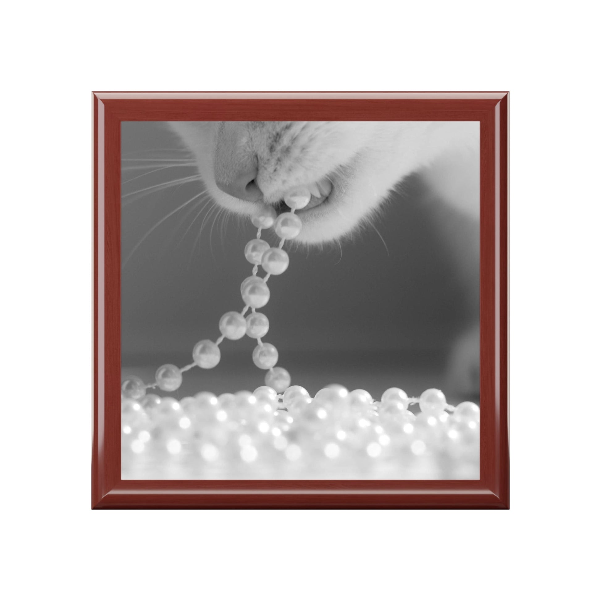 Pearl Kitty Jewelry Box - Home Decor - Epileptic Al’s Shop