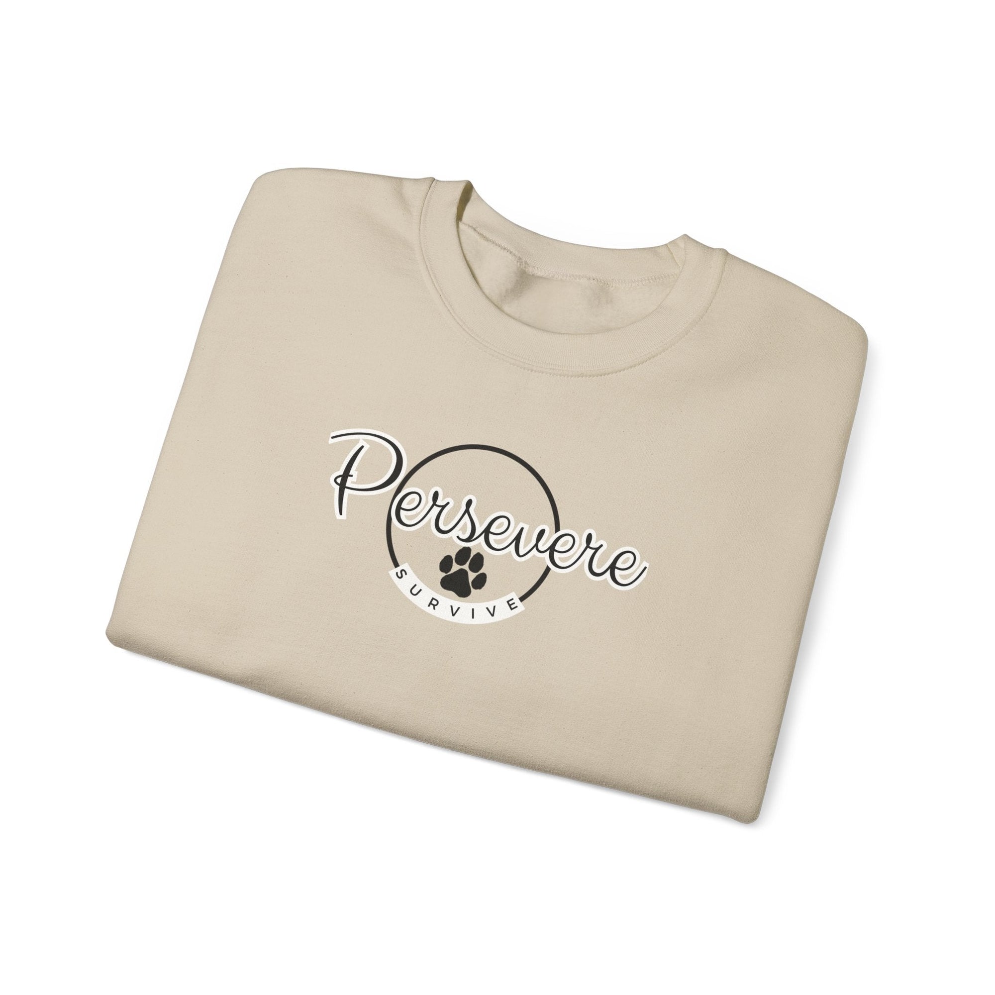 Persevere Unisex Heavy Blend™ Crewneck Sweatshirt - Sweatshirt - EpiAl's Shop