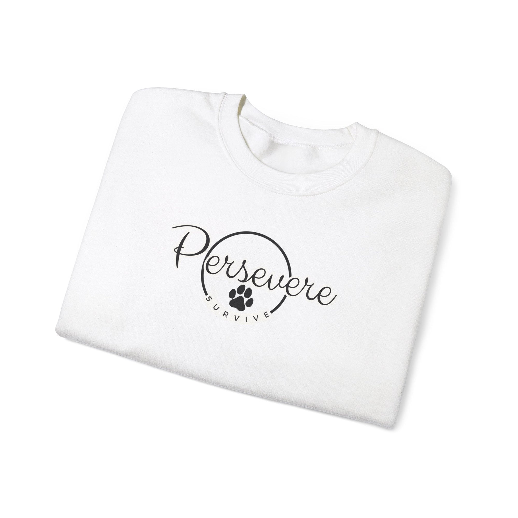 Persevere Unisex Heavy Blend™ Crewneck Sweatshirt - Sweatshirt - EpiAl's Shop