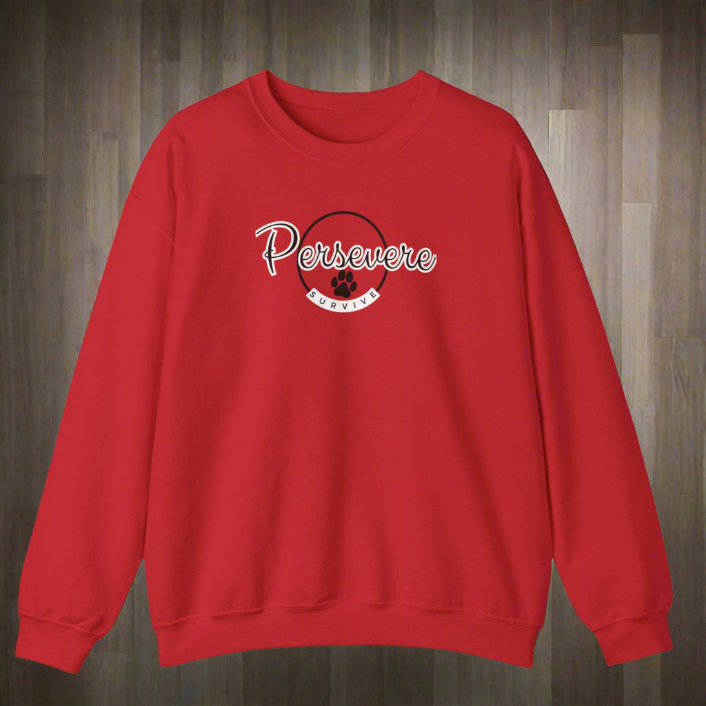 Persevere Unisex Heavy Blend™ Crewneck Sweatshirt - Sweatshirt - EpiAl's Shop