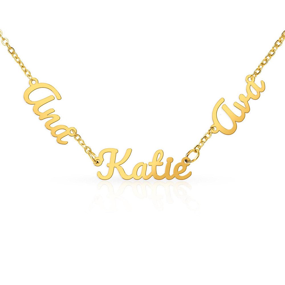 Personalized Multi-Name Necklace | Custom Script Name Jewelry - Jewelry, Necklaces - EpiAl's Shop