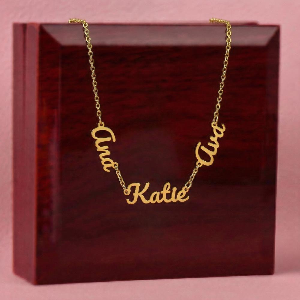 Personalized Multi-Name Necklace | Custom Script Name Jewelry - Jewelry, Necklaces - EpiAl's Shop