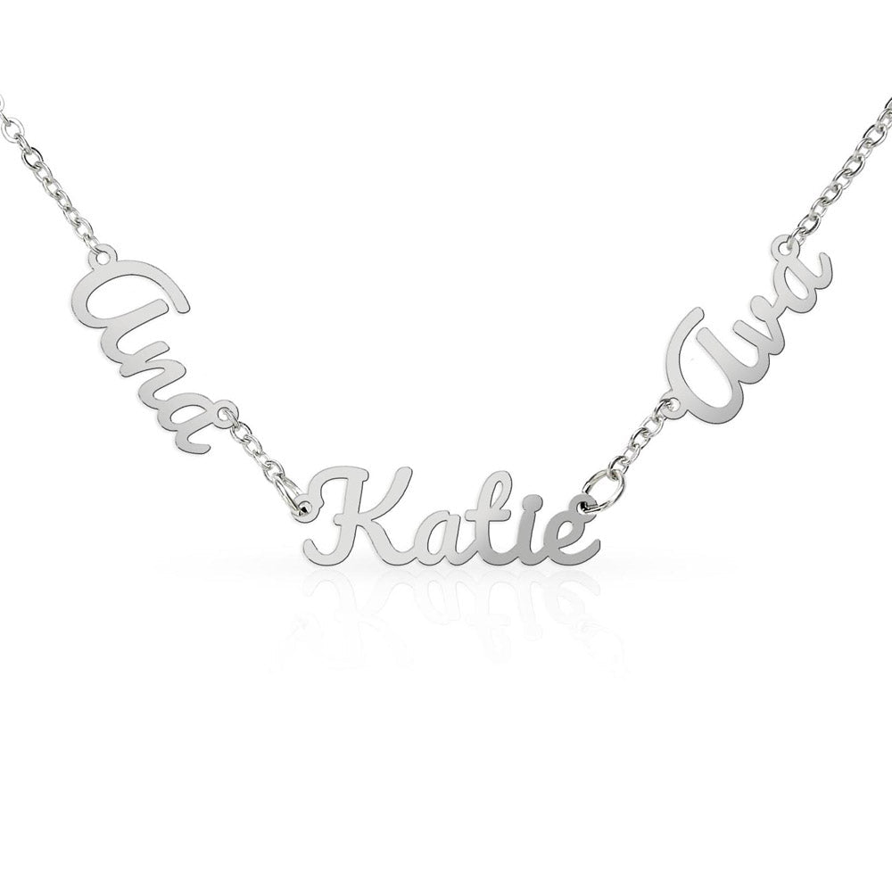 Personalized Multi-Name Necklace | Custom Script Name Jewelry - Jewelry, Necklaces - EpiAl's Shop