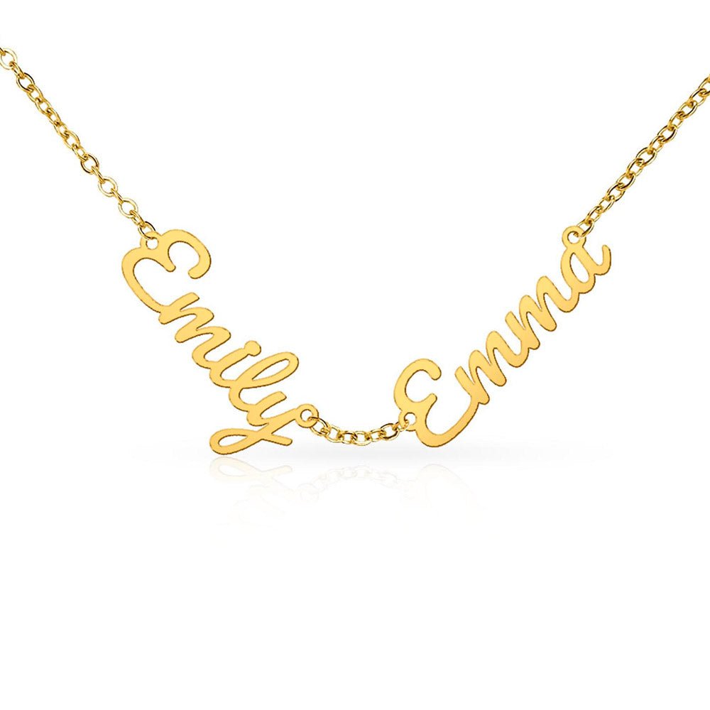 Personalized Multi-Name Necklace | Custom Script Name Jewelry - Jewelry, Necklaces - EpiAl's Shop
