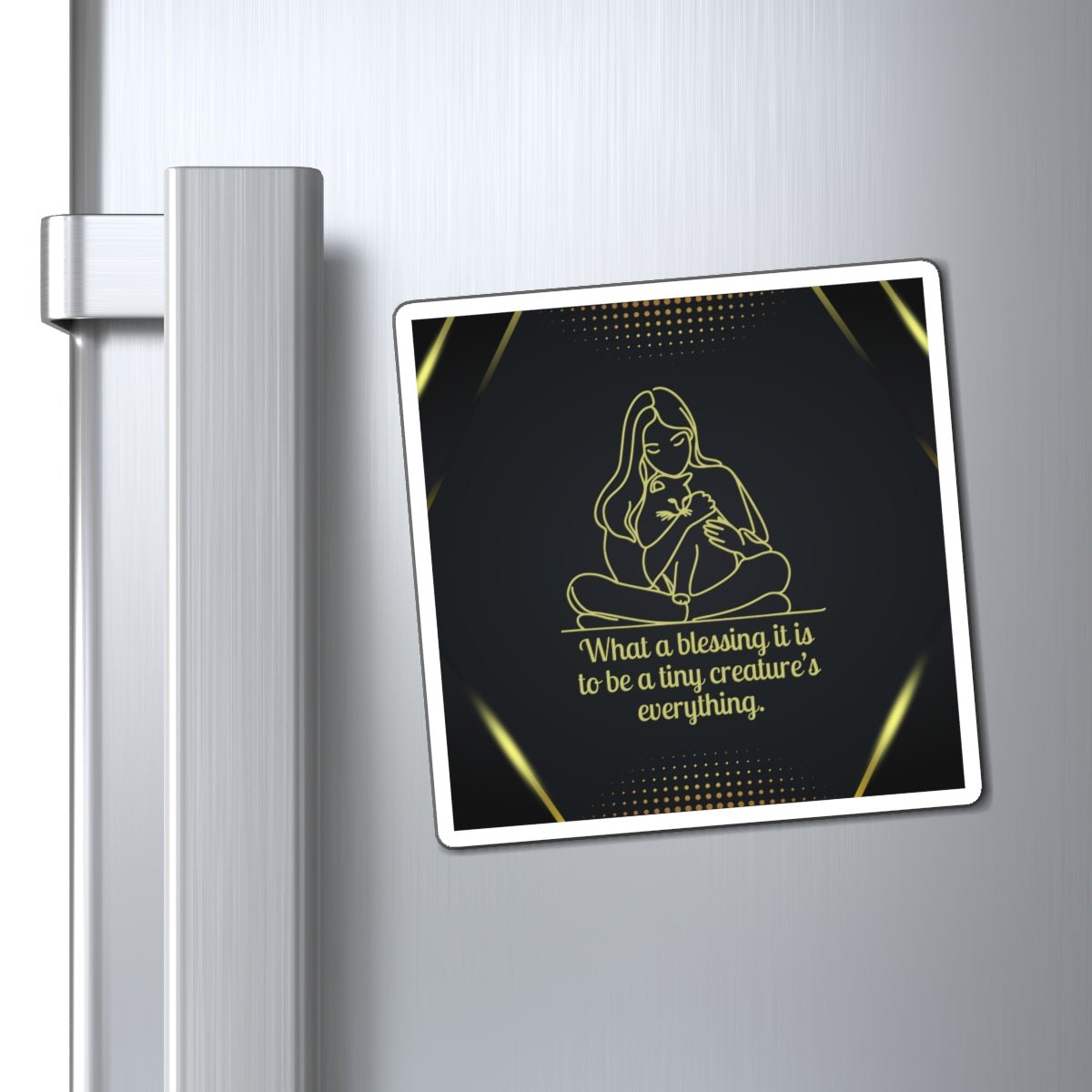 Pet Lover's Magnet - Inspirational Quote - Perfect Gift for Animal Lovers - Decor, Kitchen, Magnets - EpiAl's Shop