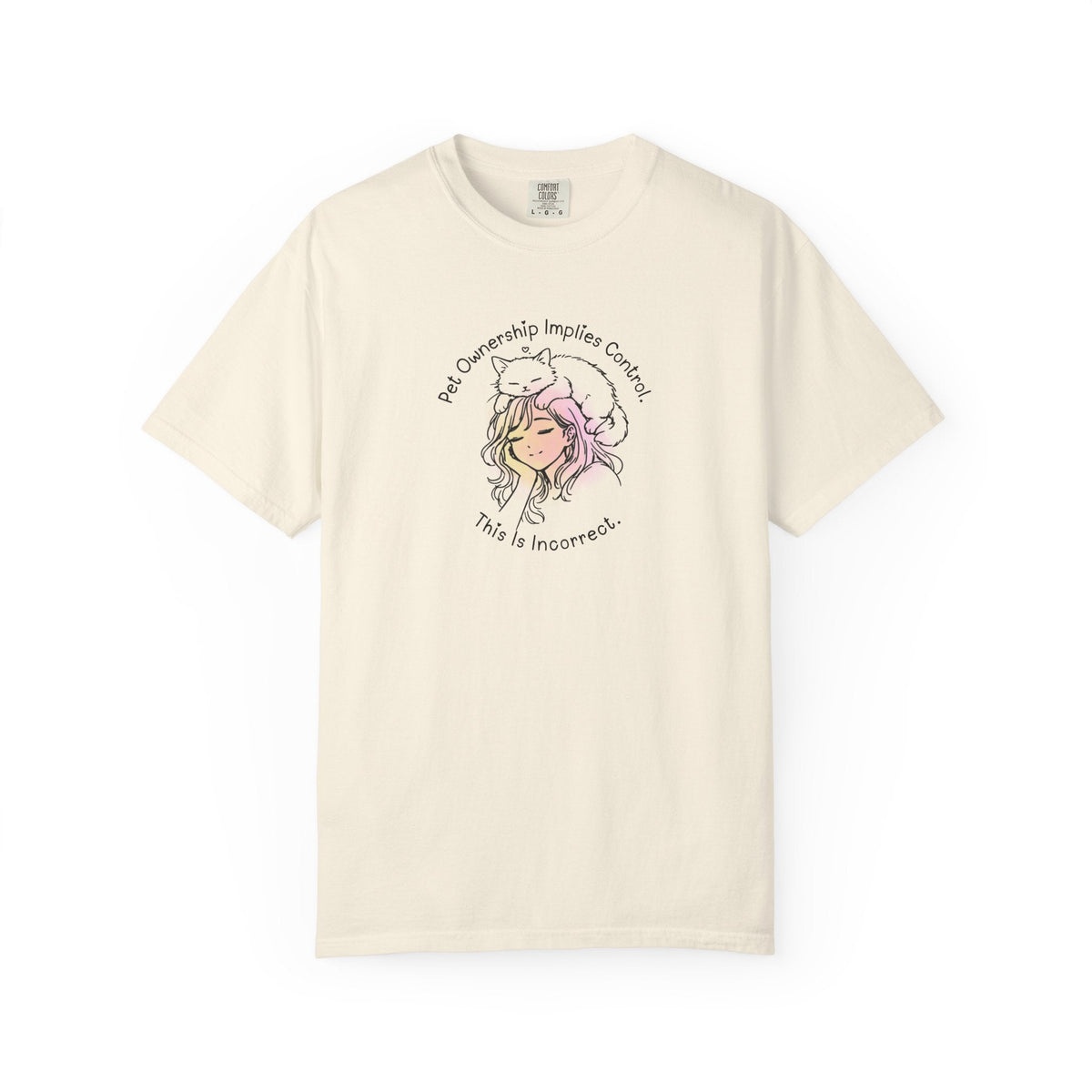 Pet Ownership Implies Control | Cat Humor T-Shirt - Clothing, Unisex, T-Shirts - EpiAl's Shop
